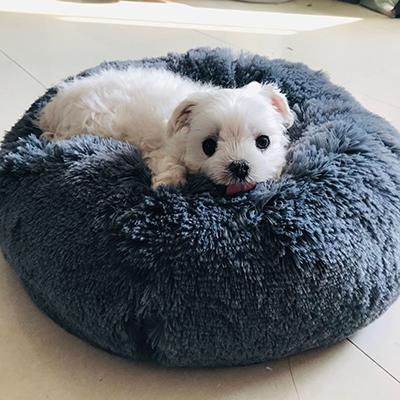 Calming Soft Fleece Dog Cat Bed