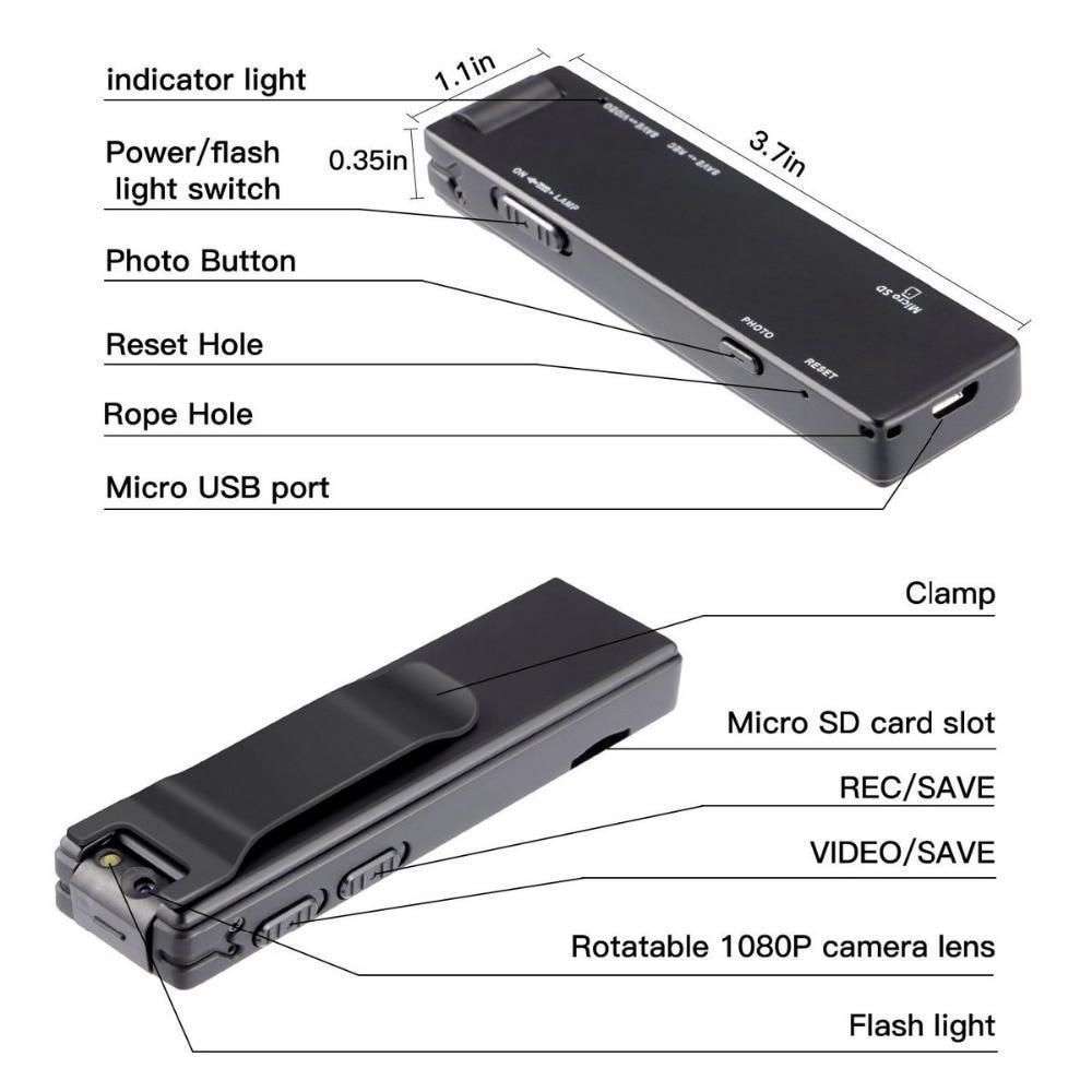 Mini Camera HD - Body Camera