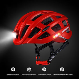 Bike Safety Helmet with LED Light