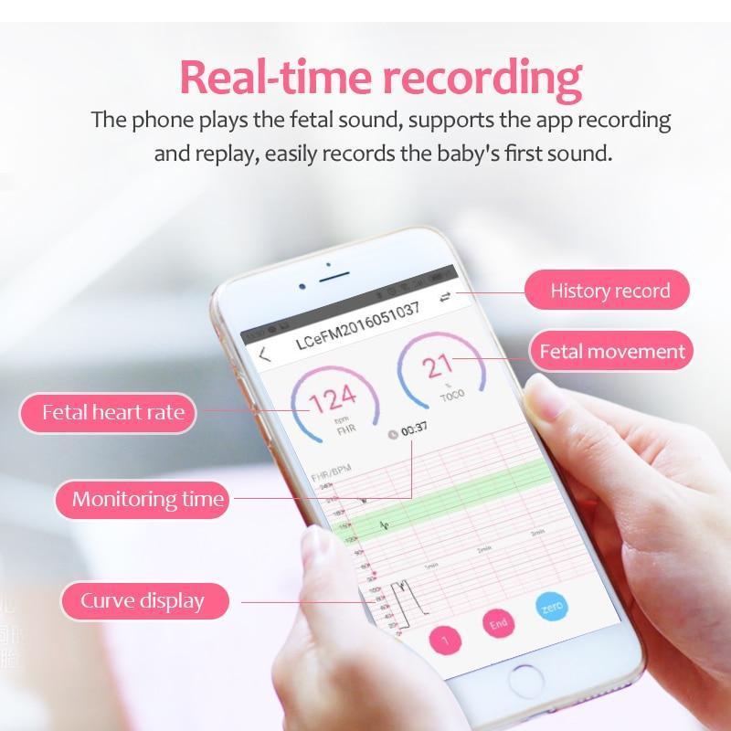 Fetal Doppler Baby Heartbeat Monitor