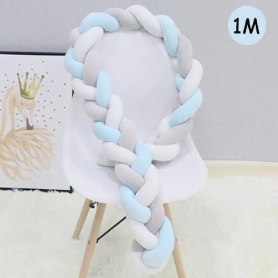 Knotted Braid Pillow Baby Crib Bumpers