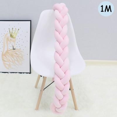 Knotted Braid Pillow Baby Crib Bumpers