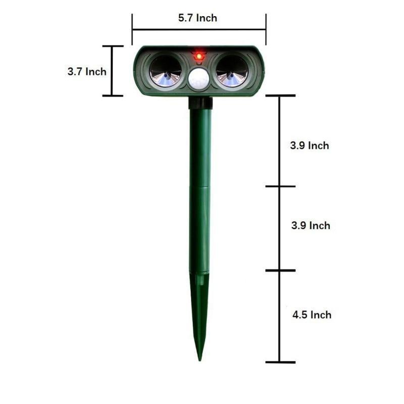 Solar Powered Ultrasonic Pest Repeller