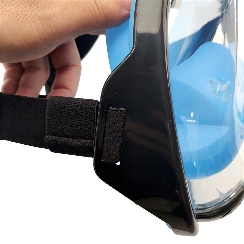 180° Panoramic Viewing Full Face Snorkel Mask