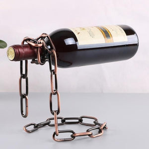 Magic Chain Wine Bottle Holder