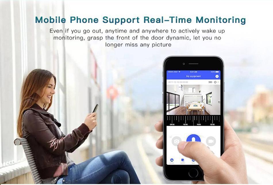 Smart Wifi Security Video Camera Doorbell